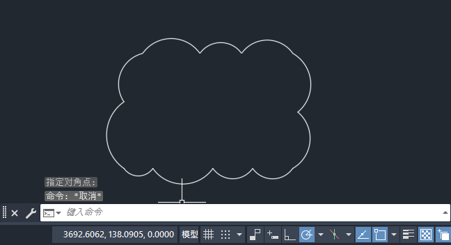 CAD矩形修订云线如何绘制
