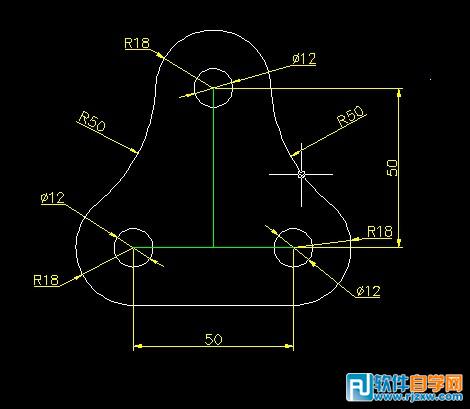 用autocad绘制机械零件三维立体图