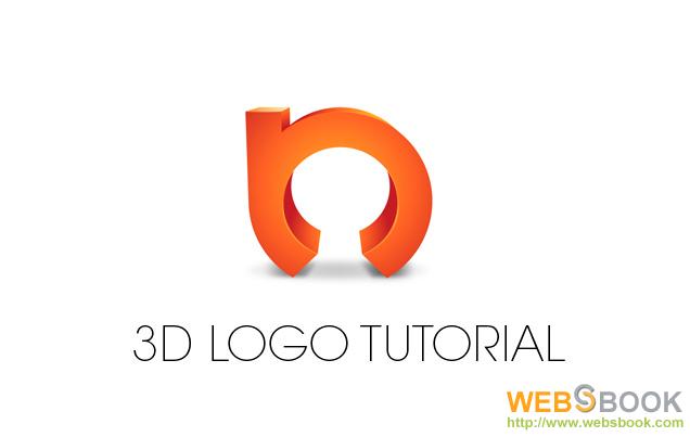 用illustrator结合ps设计质感的3d标志教程