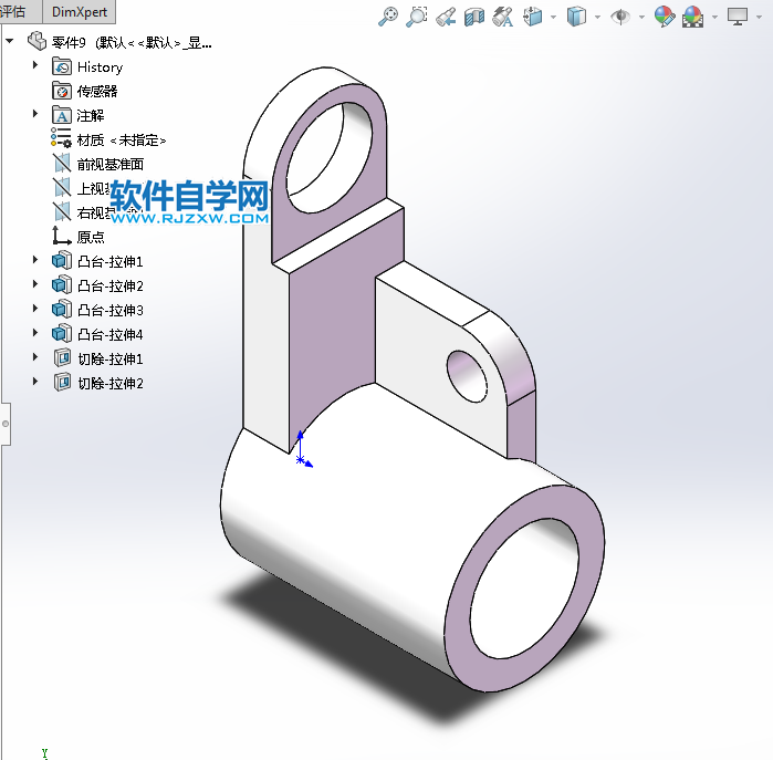 solidworks新手零件练习