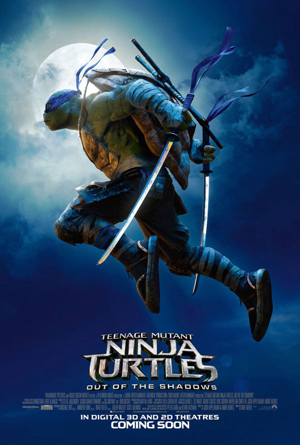 《忍者神龟之变种时代》电影海报设计