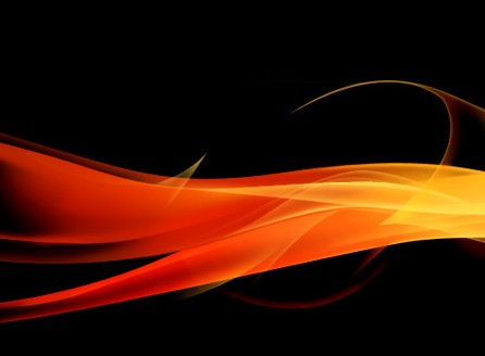 photoshop打造一张漂亮的红色光束壁纸