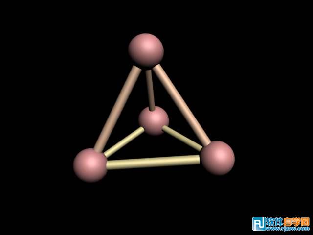 3DMax制作的结构架 - 1 - 软件自学网