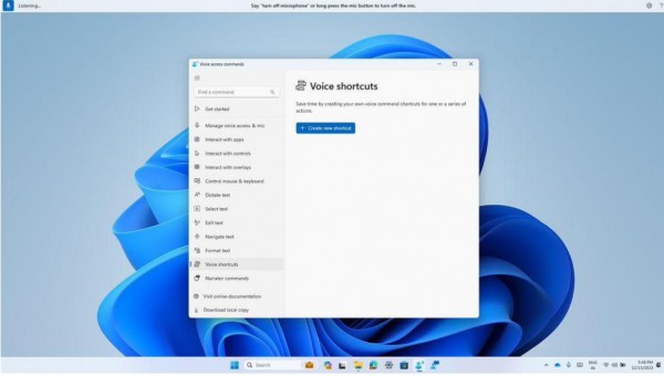 2024׸Win11 Dev 23612 ԤVoice Access չ