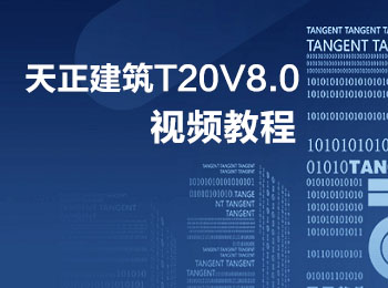 T20天正建筑V8.0教学视频_软件自学网