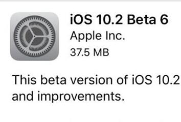 iOS10.2 Beta6̼