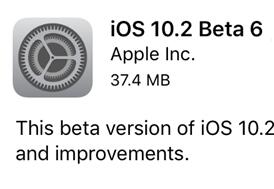 iOS10.2 Beta6ֵ