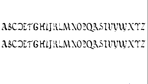 Vatican Rough Letters