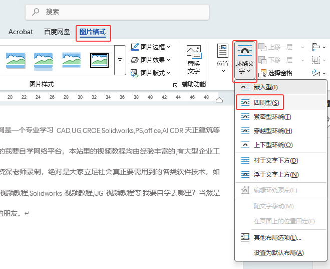 word2024ͼƬΪģʽϸ