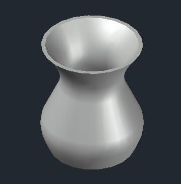 用CAD2018画花瓶的方法