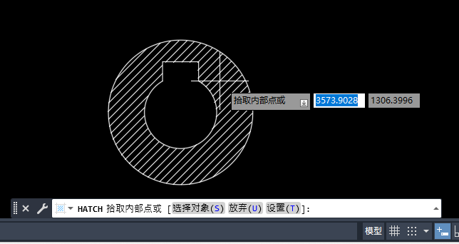 CAD2023怎么使用BH命令第3步