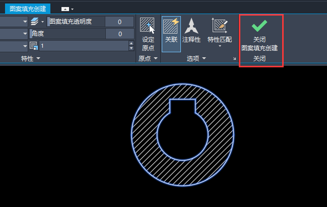 CAD2023怎么使用BH命令第4步