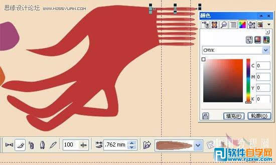 ������CorelDRAW��Ƴ����ʸ������_������ѧ��