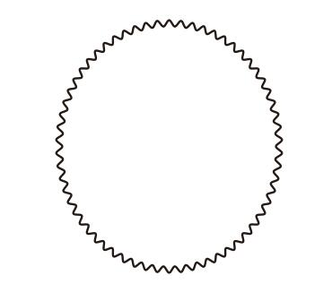 coreldraw画波浪线的圆