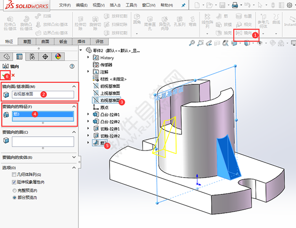 solidworks新手練習圖紙的繪製