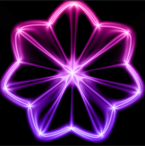 PS2022用滤镜制作绚丽五彩的花朵